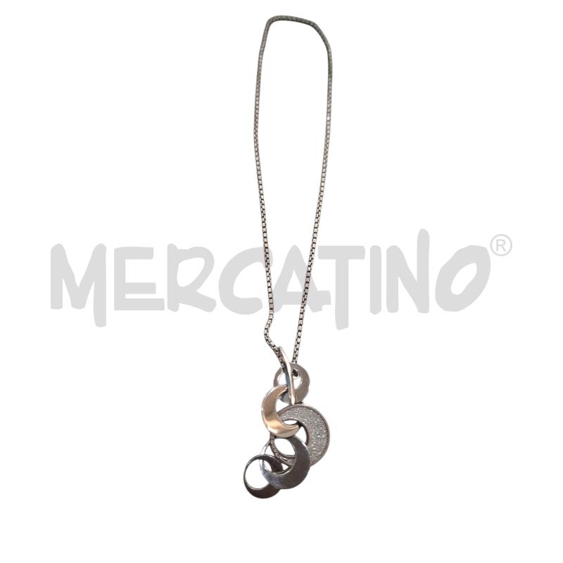 COLLANA REBECCA CERCHI PENDENTI | Mercatino dell'Usato Salerno fratte 2