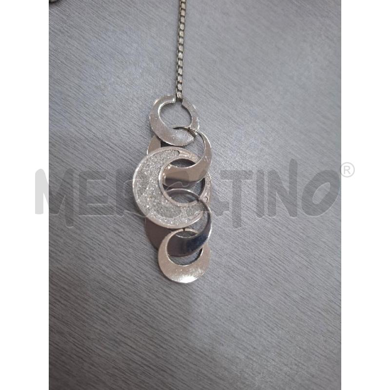 COLLANA REBECCA CERCHI PENDENTI | Mercatino dell'Usato Salerno fratte 4