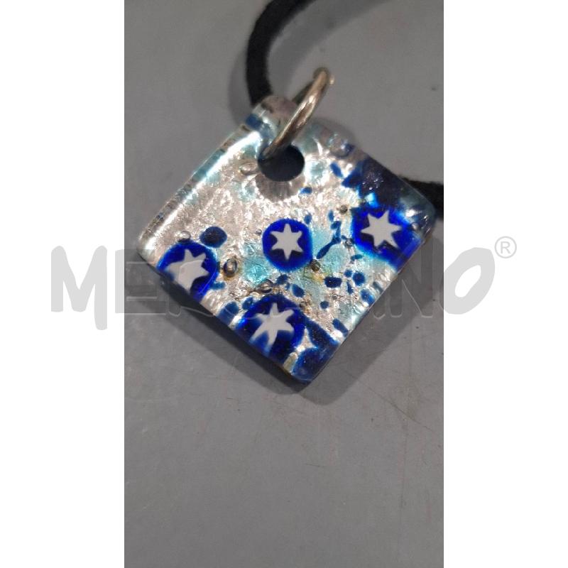 COLLANA ROMBO MURINE BLU | Mercatino dell'Usato Salerno fratte 2