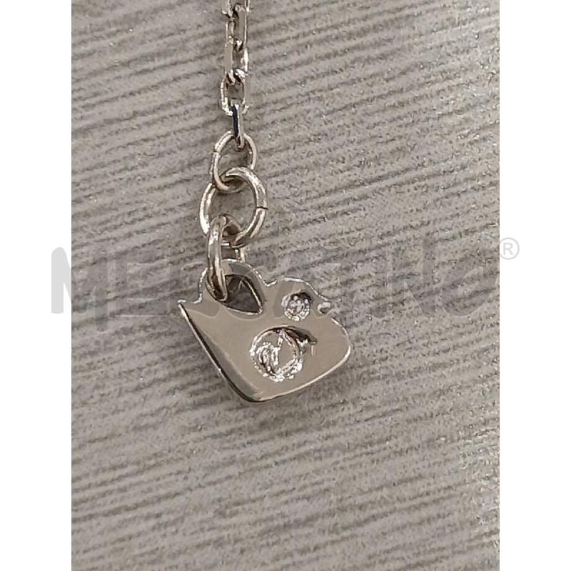 COLLANA SWAROVSKI GOCCE BIANCA AZZURRA  | Mercatino dell'Usato Salerno fratte 3