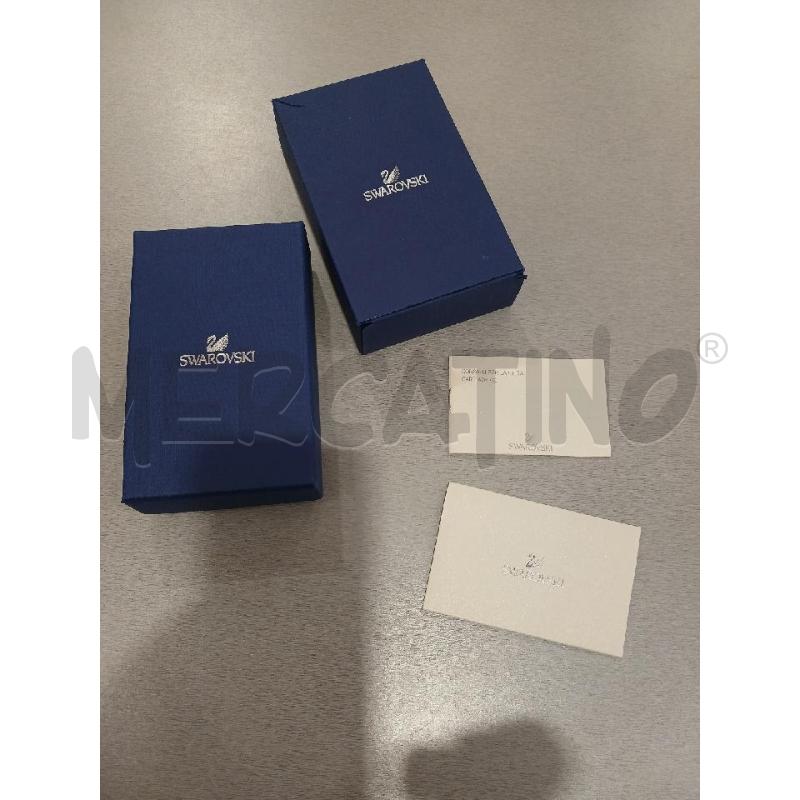 COLLANA SWAROVSKI GOCCE BIANCA AZZURRA  | Mercatino dell'Usato Salerno fratte 5