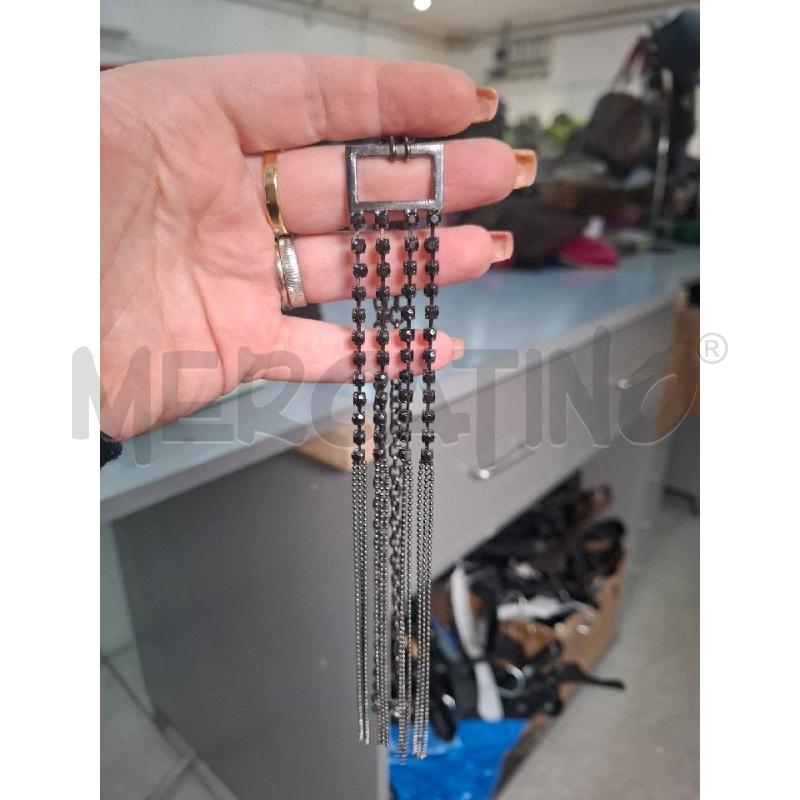 COLLANA TWIN SET CON STRASS PENDENTI | Mercatino dell'Usato Salerno fratte 2