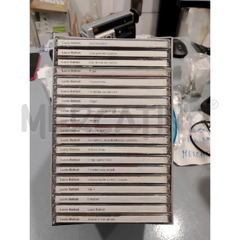 COLLEZIONE TUTTO LUCIO BATTISTI BOX  | Mercatino dell'Usato Salerno fratte 3