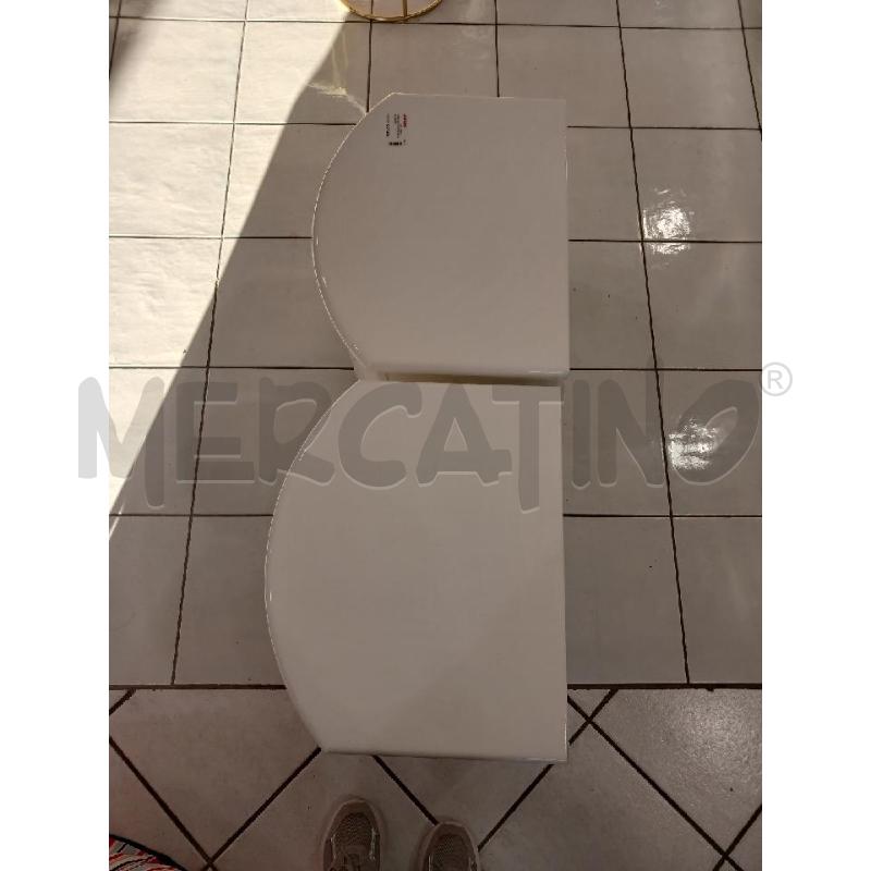 COMODINI COPPIA BIANCO LUCIDO | Mercatino dell'Usato Salerno fratte 4