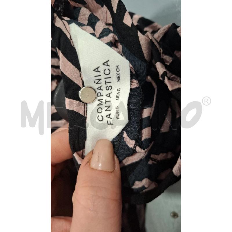 COMPLETO DONNA COMPANIA FANTASTICA NERO FANT. ROSA MAGLIA+ PANTALONE | Mercatino dell'Usato Salerno fratte 3