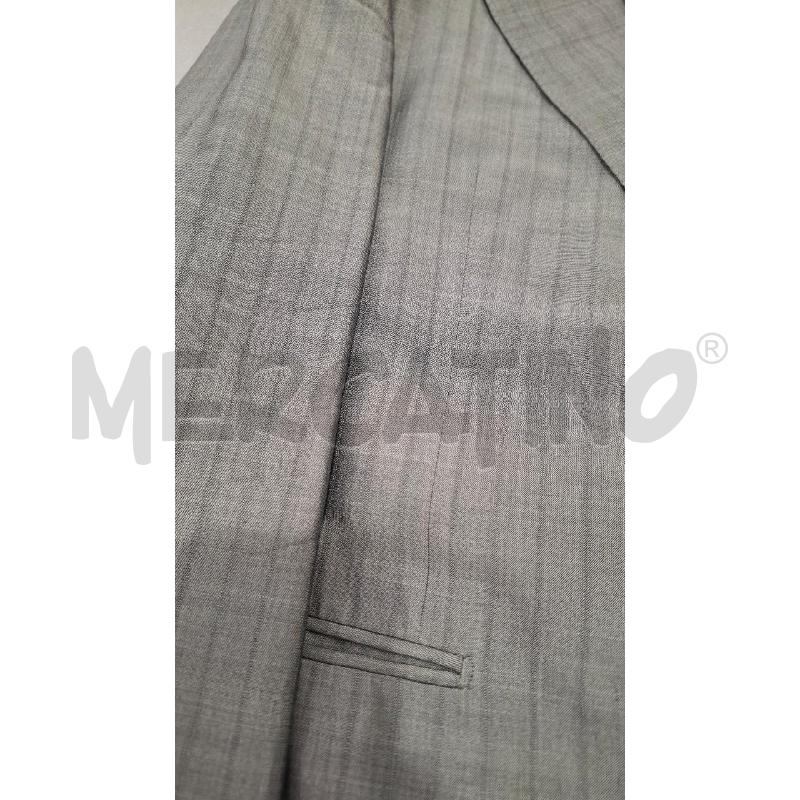 COMPLETO UOMO ERMENEGILDO ZEGNA GRIGIO 100X100 SETA | Mercatino dell'Usato Salerno fratte 4