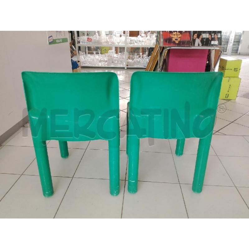 COPPIA SEDIA KARTELL VERDE DESIGN DA RIVEDERE  | Mercatino dell'Usato Salerno fratte 2