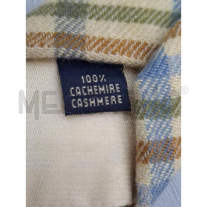 CRAVATTA EDDY MONETTI BEIGE RIGHE AZZURRE MARR. VERDI IN CASHMERE | Mercatino dell'Usato Salerno fratte 3