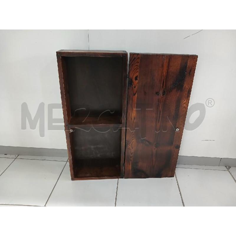 CREDENZA 70X30 LEGNO INTARSIO  | Mercatino dell'Usato Salerno fratte 2