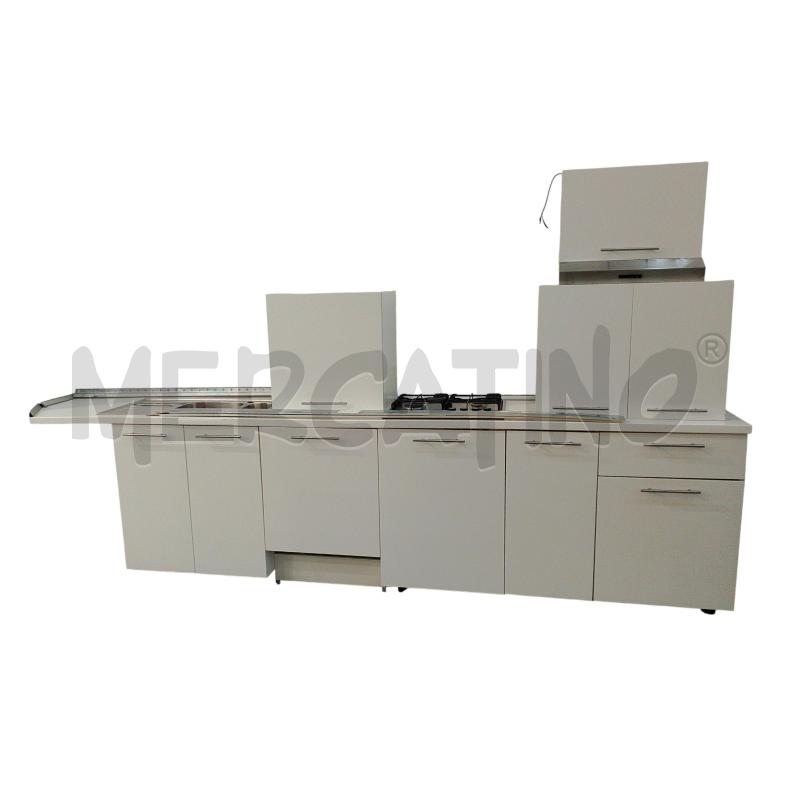 CUCINA BIANCA UTRUSTA IKEA  | Mercatino dell'Usato Salerno fratte 1
