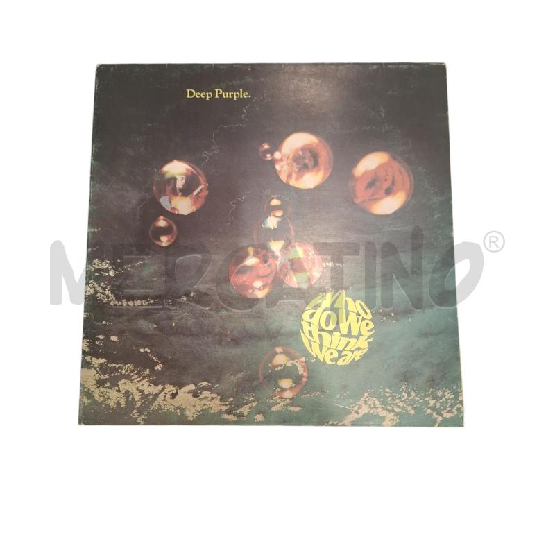 DEEP PURPLE WHO DO WE THINK WE ARE | Mercatino dell'Usato Salerno fratte 1