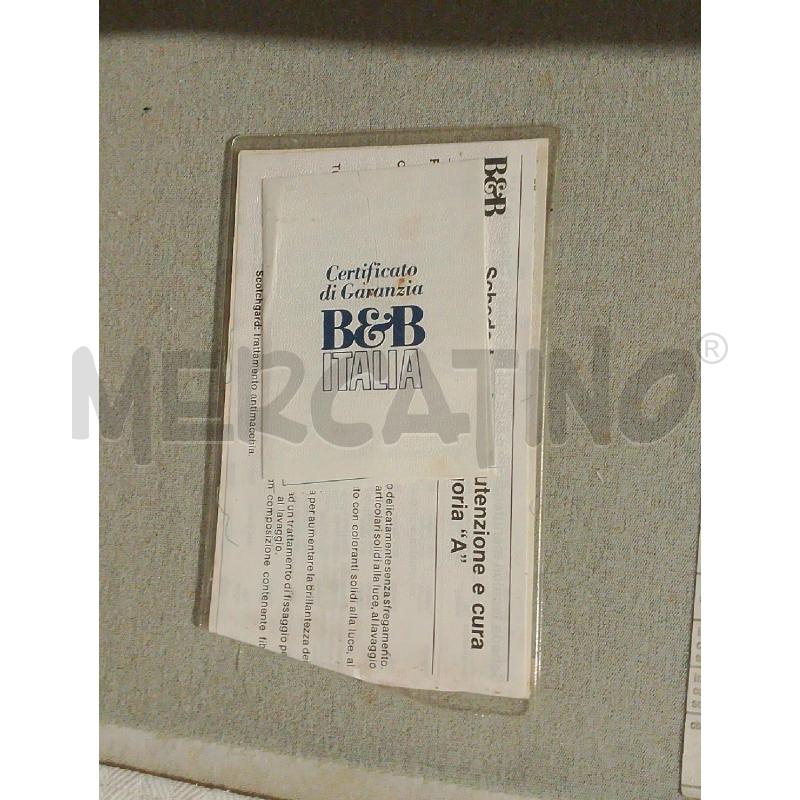DIVANO 160 CM BIANCO B&B ITALIA  | Mercatino dell'Usato Salerno fratte 4