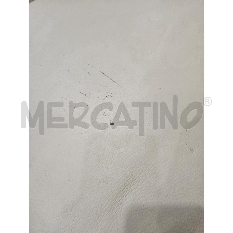 DIVANO PELLE BEIGE 230 CM X 80 | Mercatino dell'Usato Salerno fratte 2