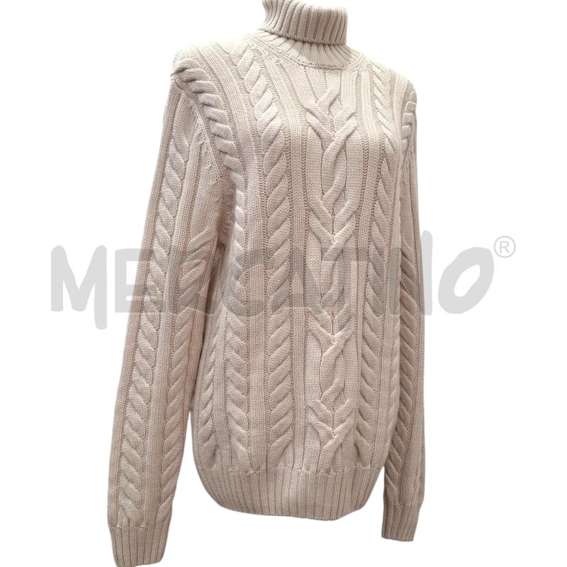 DOLCEVITA DONNA FALCONERI PANNA 100X100 LANA MERINOS | Mercatino dell'Usato Salerno fratte 1