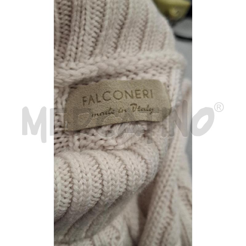 DOLCEVITA DONNA FALCONERI PANNA 100X100 LANA MERINOS | Mercatino dell'Usato Salerno fratte 3