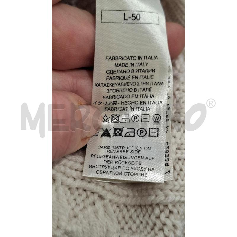 DOLCEVITA DONNA FALCONERI PANNA 100X100 LANA MERINOS | Mercatino dell'Usato Salerno fratte 4