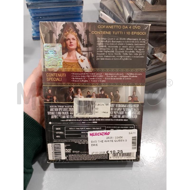 DVD THE WHITE QUEEN SERIE  | Mercatino dell'Usato Salerno fratte 2