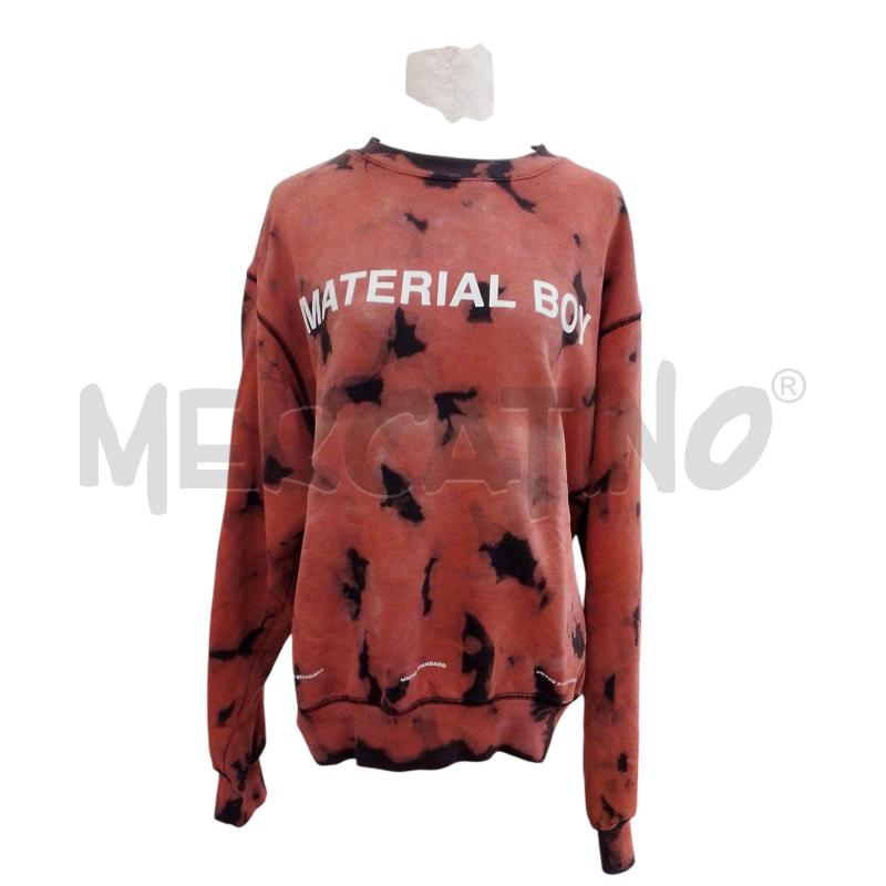FELPA UOMO UNITED STANDARD ROSSA DISEGNI ASTR. NERI | Mercatino dell'Usato Salerno fratte 1