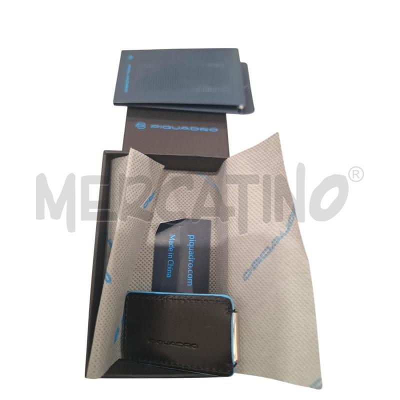 FERMA CARTE PIQUADRO NERO | Mercatino dell'Usato Salerno fratte 1