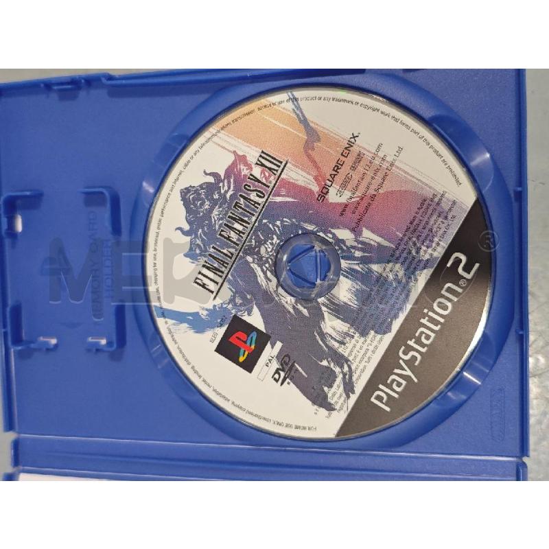 FINAL FANTASY XII PLAY STATION 2 | Mercatino dell'Usato Salerno fratte 2