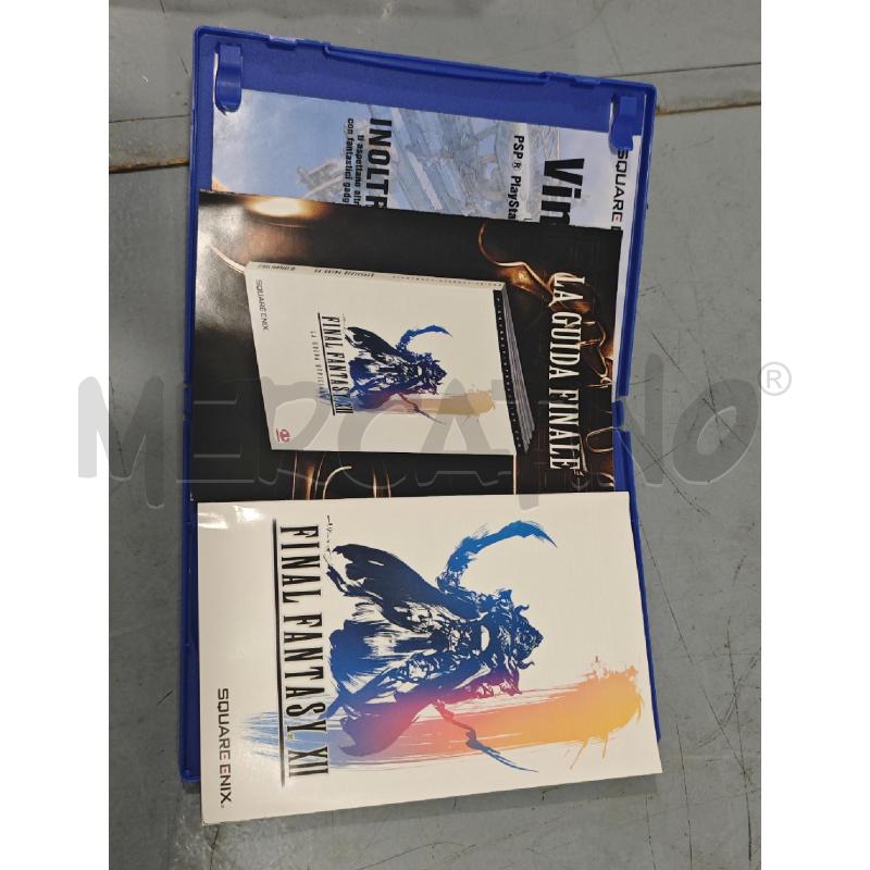 FINAL FANTASY XII PLAY STATION 2 | Mercatino dell'Usato Salerno fratte 3