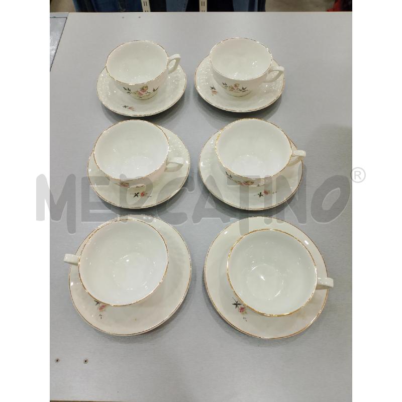 FONTEBASSO TAZZE PZ. 6 COLAZIONE  | Mercatino dell'Usato Salerno fratte 2