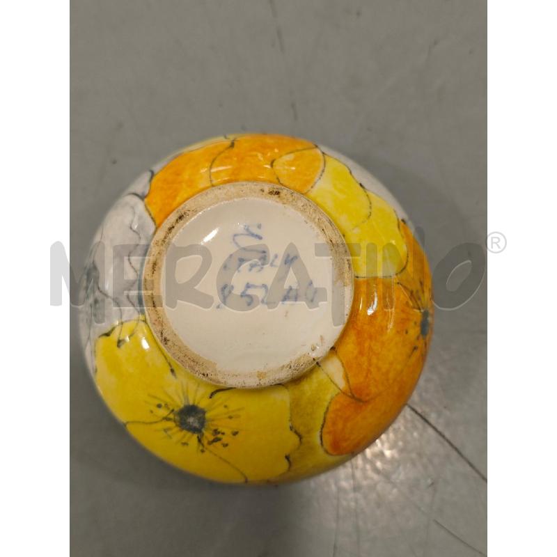 FORMAGGERA ERNESTINE FIORI GRIGIO ARANCIO GIALLO 852AG | Mercatino dell'Usato Salerno fratte 3