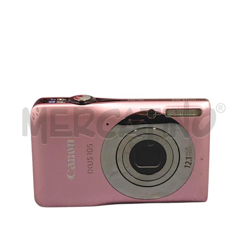 FOTOCAMERA CANON IXUS 105 ROSA | Mercatino dell'Usato Salerno fratte 1