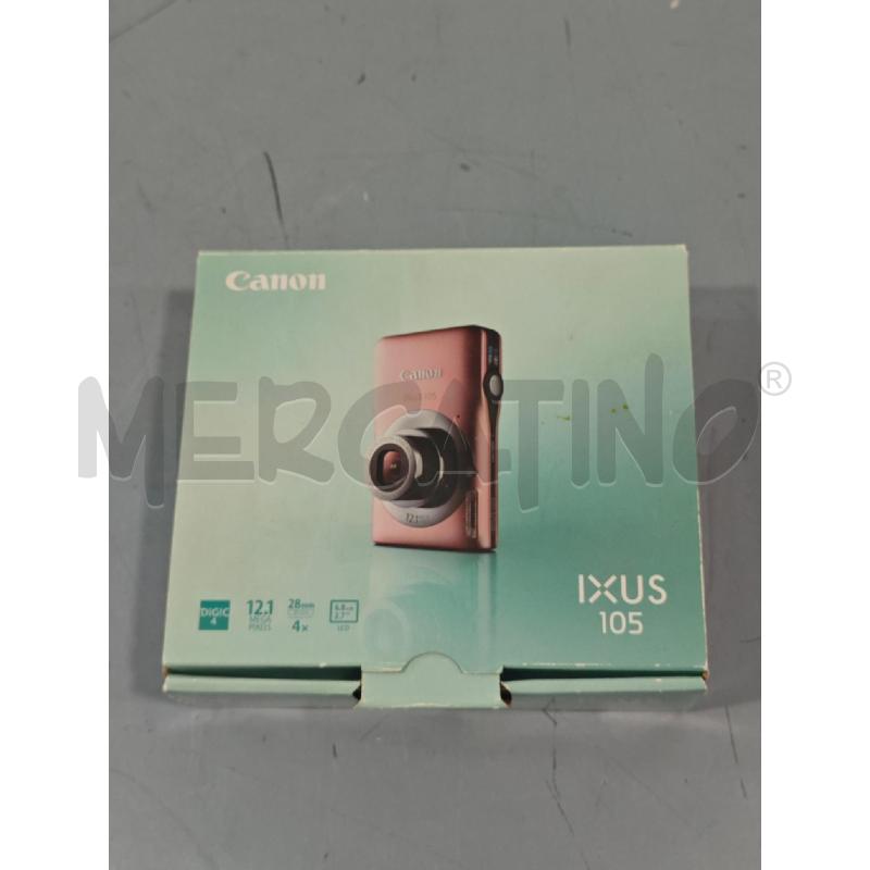 FOTOCAMERA CANON IXUS 105 ROSA | Mercatino dell'Usato Salerno fratte 3