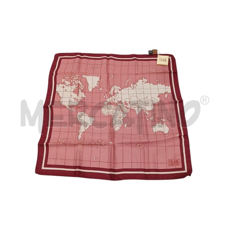 FOULARD ALVIERO MARTINI GEO ROSSO 50 X 50 NUOVO  | Mercatino dell'Usato Salerno fratte 1