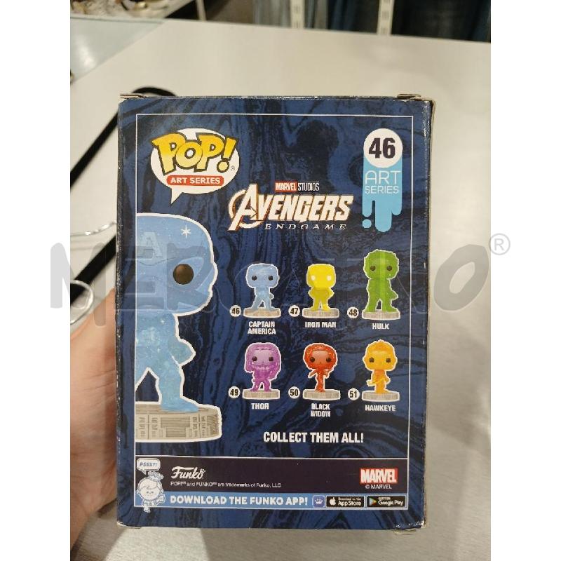 FUNKO POP CAPTAIN AMERICA INFINITY SAGA ART SERIES  | Mercatino dell'Usato Salerno fratte 2