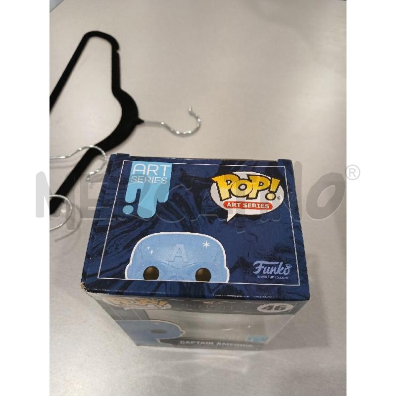 FUNKO POP CAPTAIN AMERICA INFINITY SAGA ART SERIES  | Mercatino dell'Usato Salerno fratte 3