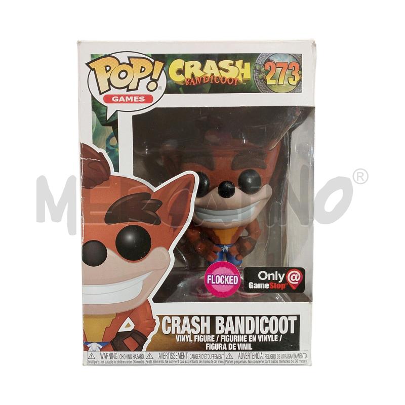 FUNKO POP CRASH BANDICOOT FLOCKED 273 | Mercatino dell'Usato Salerno fratte 1