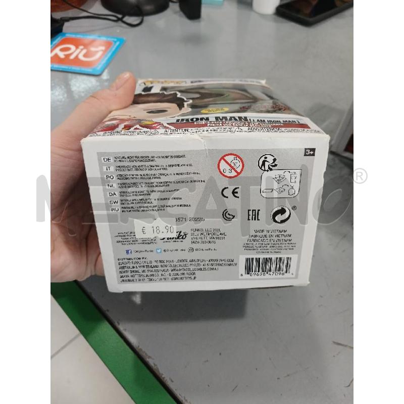 FUNKO POP IRON MAN 580 SPECIAL EDITION | Mercatino dell'Usato Salerno fratte 4