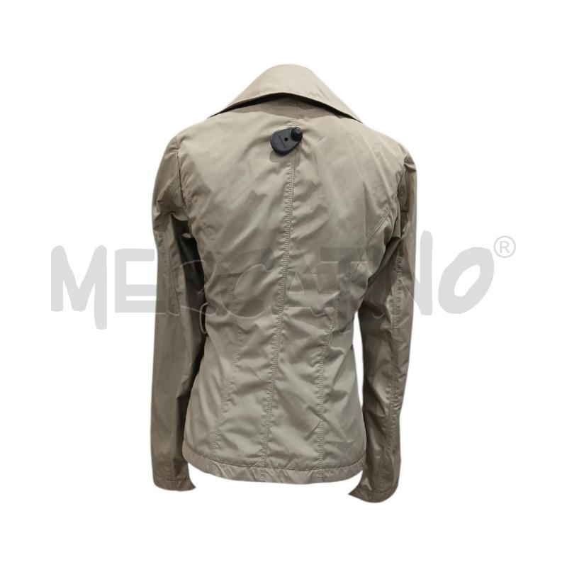 GIACCA A VENTO DONNA FEFRIWEAR BEIGE LUCIDO | Mercatino dell'Usato Salerno fratte 2