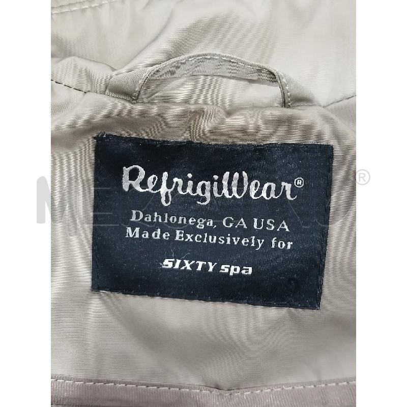 GIACCA A VENTO DONNA FEFRIWEAR BEIGE LUCIDO | Mercatino dell'Usato Salerno fratte 3