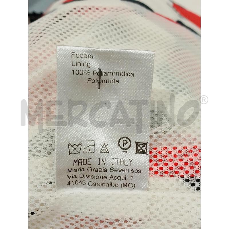 GIACCA DONNA 2MAGGIO BASE BIANCA POIS ARANCIO E NERI | Mercatino dell'Usato Salerno fratte 5