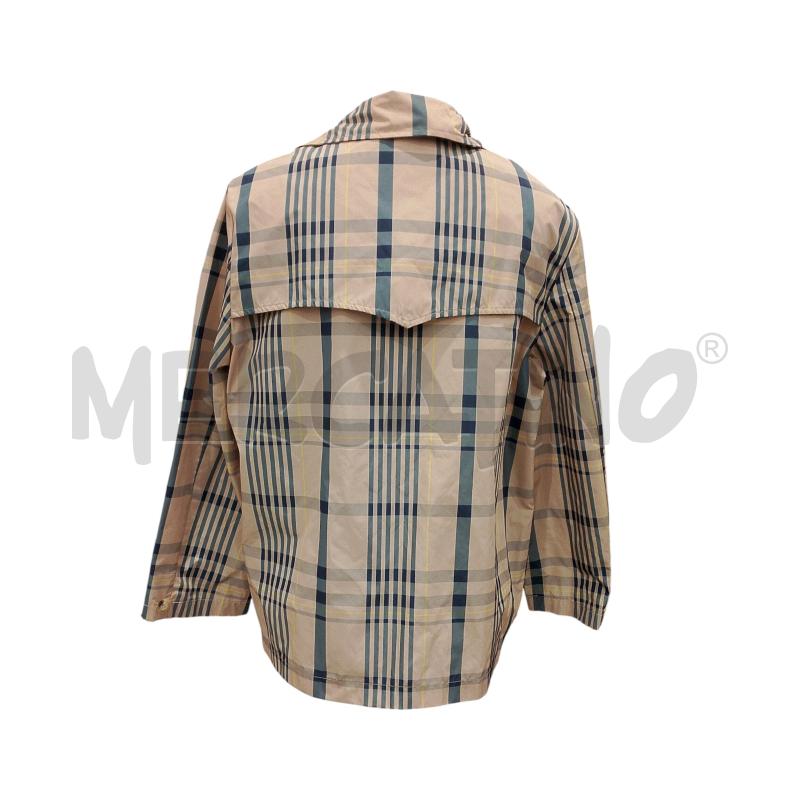 GIACCA DONNA ANTIVENTO ROSSOMENTA FIRENZE BEIGE RIGHE BLU | Mercatino dell'Usato Salerno fratte 2