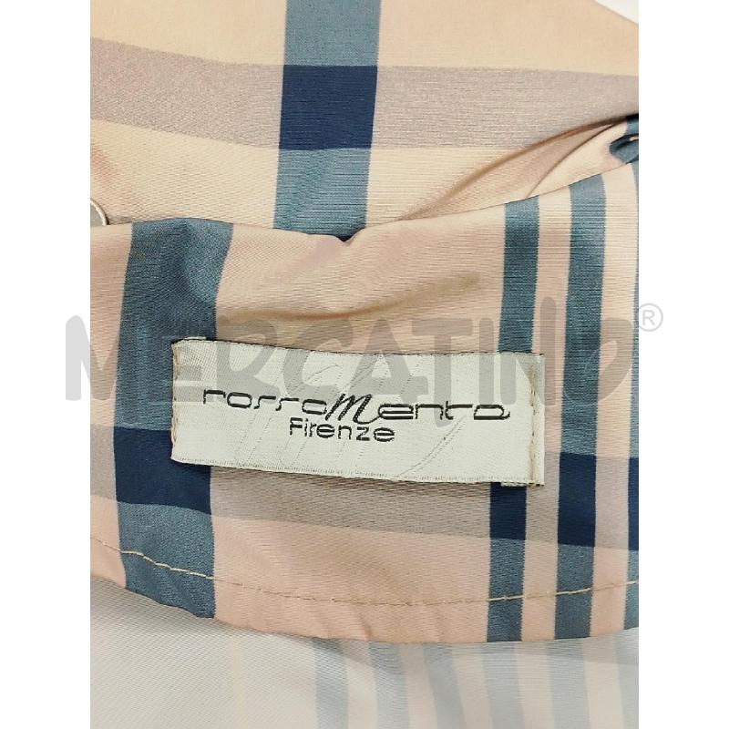 GIACCA DONNA ANTIVENTO ROSSOMENTA FIRENZE BEIGE RIGHE BLU | Mercatino dell'Usato Salerno fratte 3