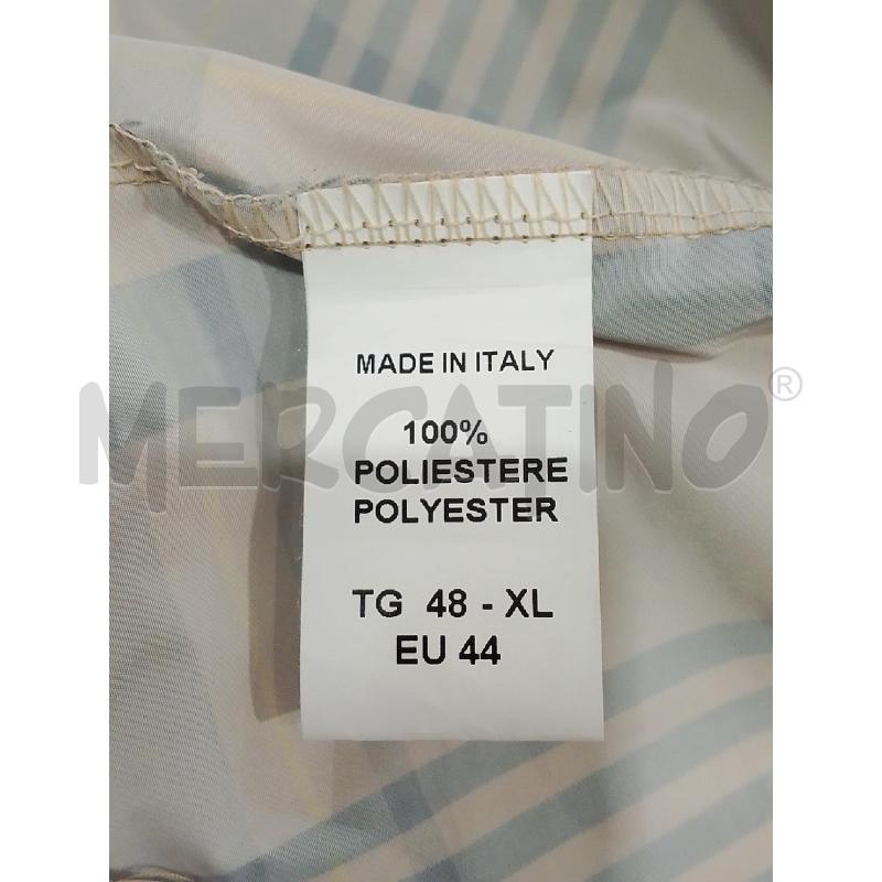 GIACCA DONNA ANTIVENTO ROSSOMENTA FIRENZE BEIGE RIGHE BLU | Mercatino dell'Usato Salerno fratte 4