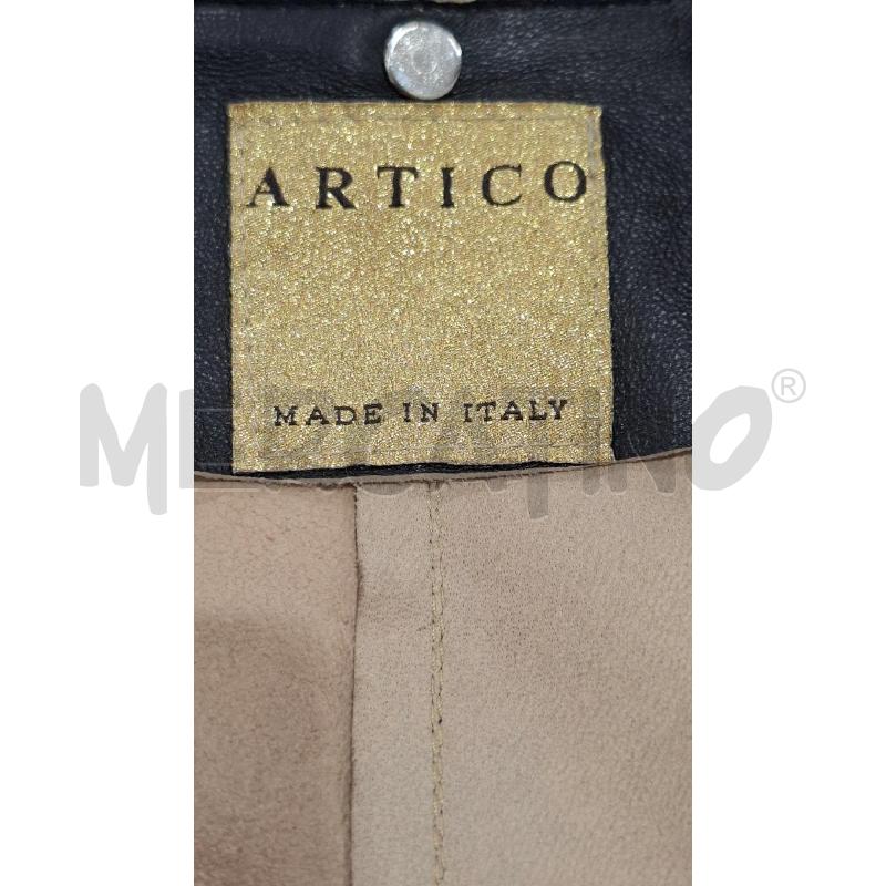GIACCA DONNA ARTICO PELLE NERA | Mercatino dell'Usato Salerno fratte 3