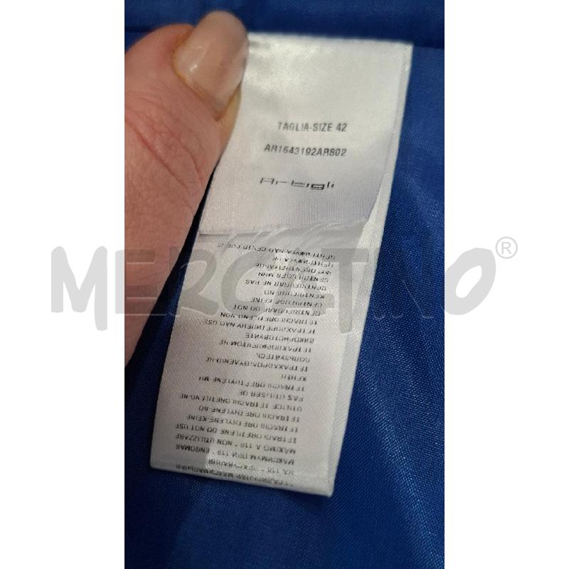 GIACCA DONNA ARTIGLI BLU ELETTRICO | Mercatino dell'Usato Salerno fratte 4