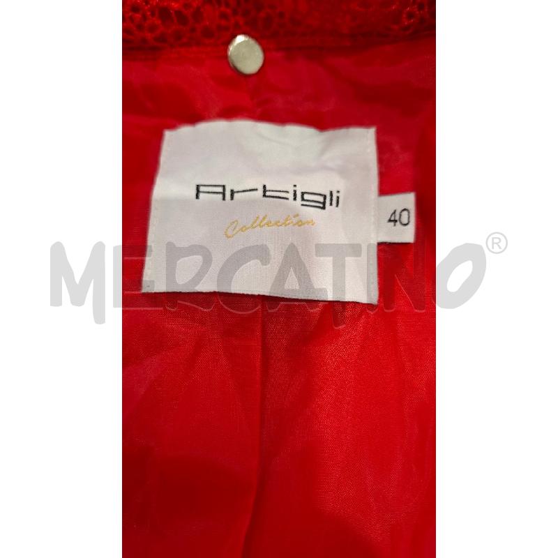 GIACCA DONNA ARTIGLI ROSSA  | Mercatino dell'Usato Salerno fratte 3