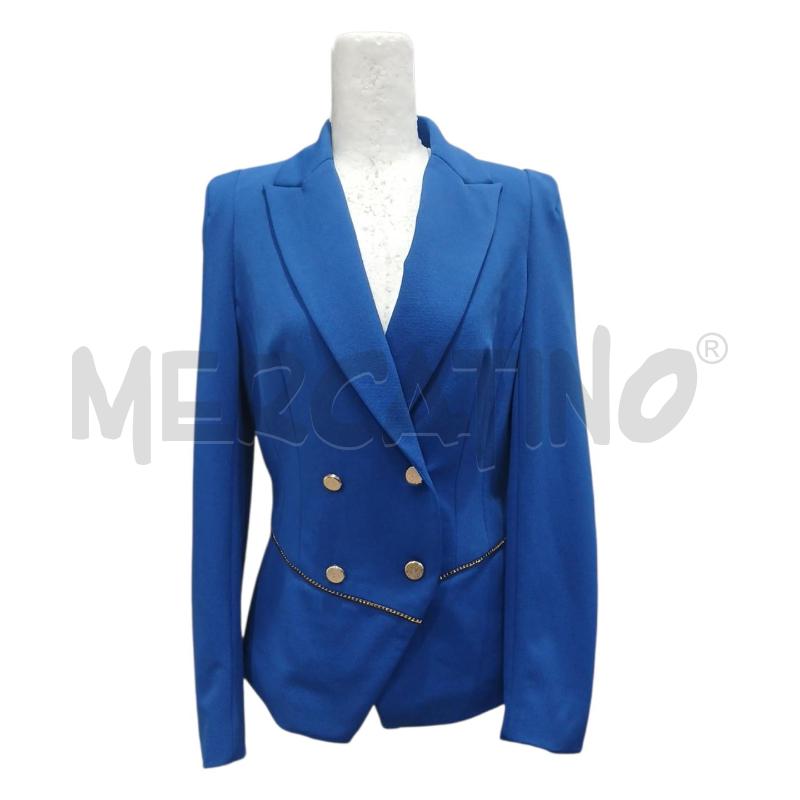 GIACCA DONNA ATTENTIF BLU ELETTRICO | Mercatino dell'Usato Salerno fratte 1
