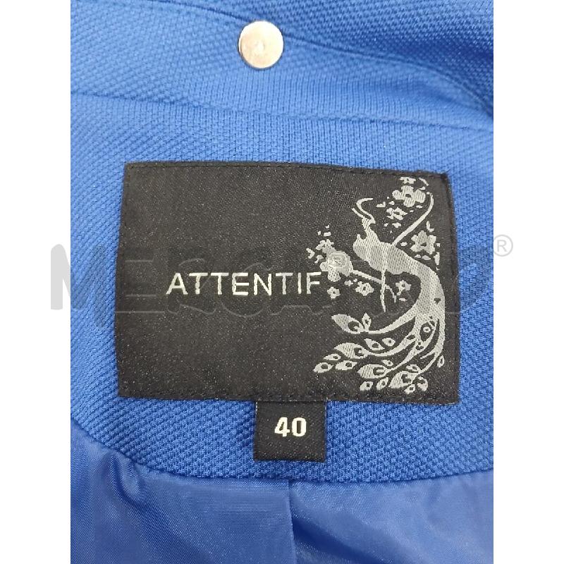 GIACCA DONNA ATTENTIF BLU ELETTRICO | Mercatino dell'Usato Salerno fratte 3