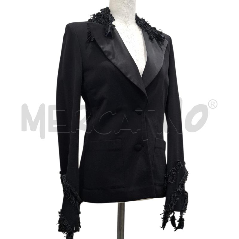 GIACCA DONNA CLASS ROBERTO CAVALLI NERA | Mercatino dell'Usato Salerno fratte 1