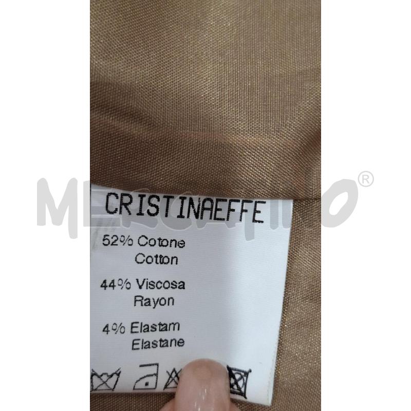 GIACCA DONNA CRISTINA EFFE BEIGE/ORO | Mercatino dell'Usato Salerno fratte 4