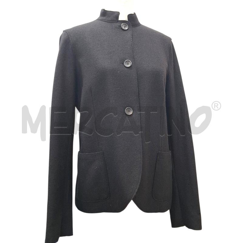 GIACCA DONNA EWWOOLUZIONE NERA 100X100 LANA VERGINE | Mercatino dell'Usato Salerno fratte 1