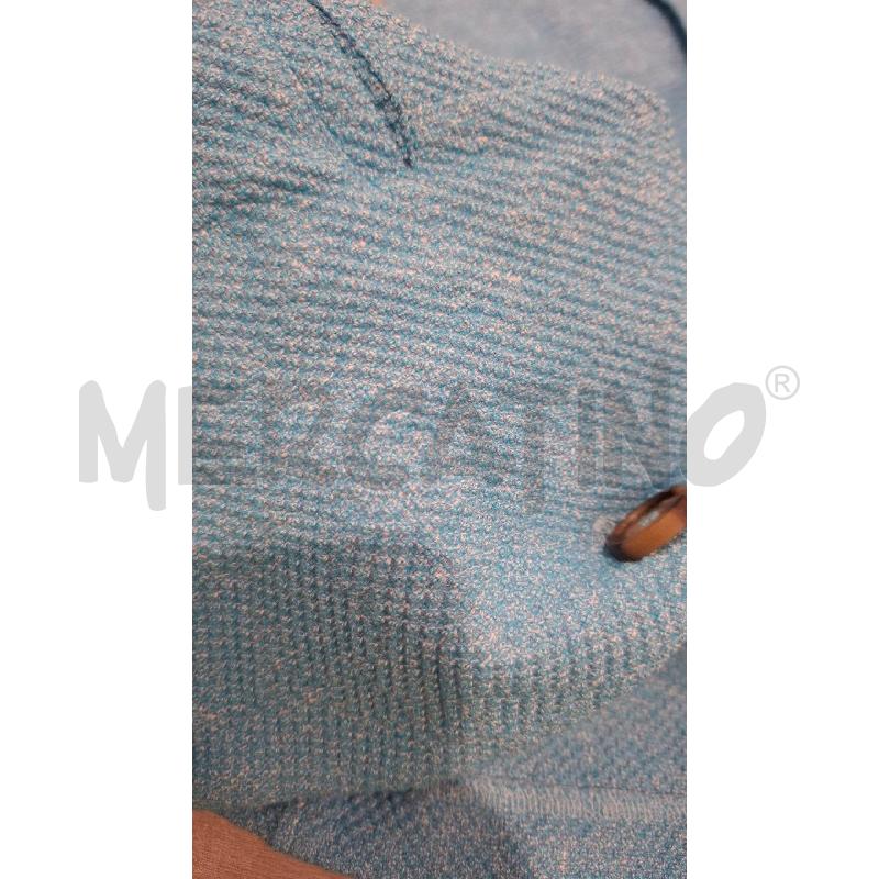GIACCA DONNA FALCONERI CELESTE MISTO LINO/COTONE  TG.L | Mercatino dell'Usato Salerno fratte 5
