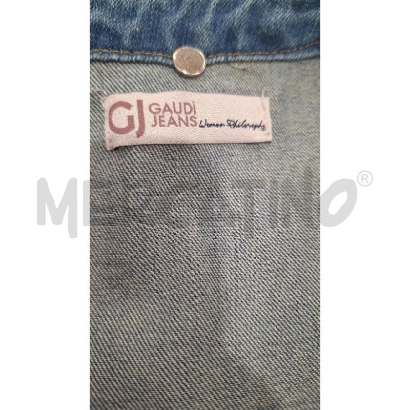 GIACCA DONNA GAUDI JEANS DI JEANS CATENE DETT. DORATE  | Mercatino dell'Usato Salerno fratte 3